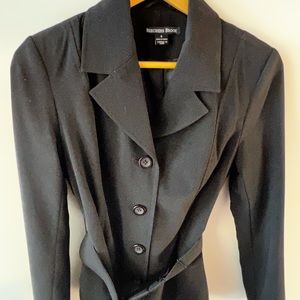 Black belted blazer - Size 8